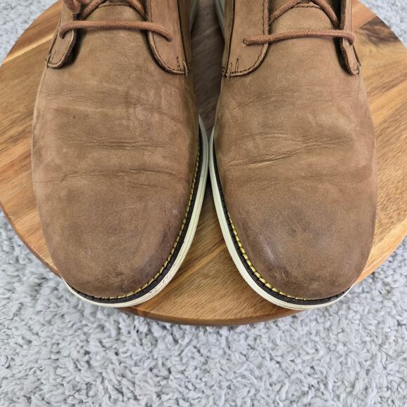 Cole Haan Mens 12M OriginalGrand Brown Leather Casual Lifestyle Chukka Boots main image 10